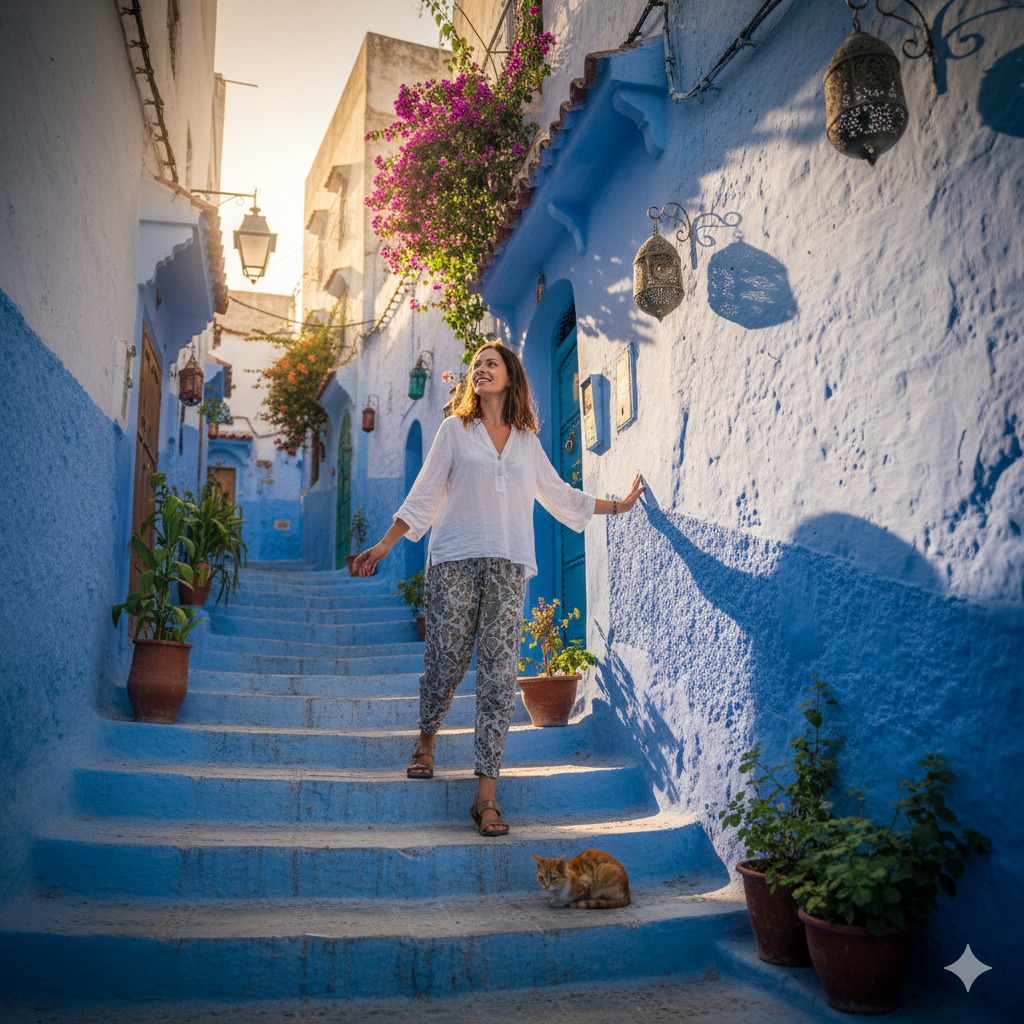 Blue Dreams of Morocco